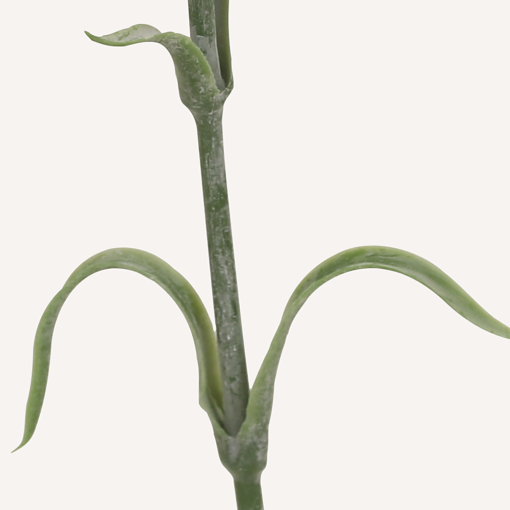 En elegant Nejlika rosa Diana, Konstgjord nejlika 50 cm hög med naturligt utseende och känsla. Detaljerad utformning med realistiskt bladverk. 