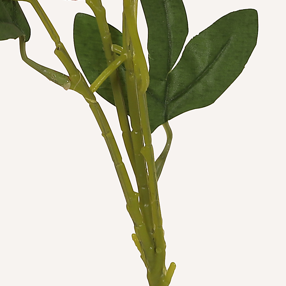 En elegant Pion blå Hades, Konstgjord pion 65 cm hög 6 blommor med naturligt utseende och känsla. Detaljerad utformning med realistiskt bladverk. 