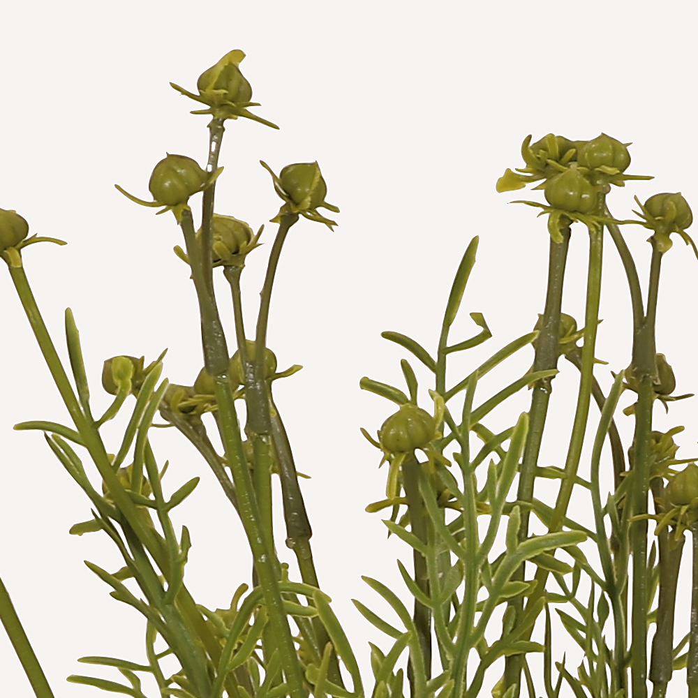 En elegant Gatkamomille snittgrönt, Konstgjord gatkamomille snittgrönt 50 cm hög med naturligt utseende och känsla. Detaljerad utformning med realistiskt bladverk. 1