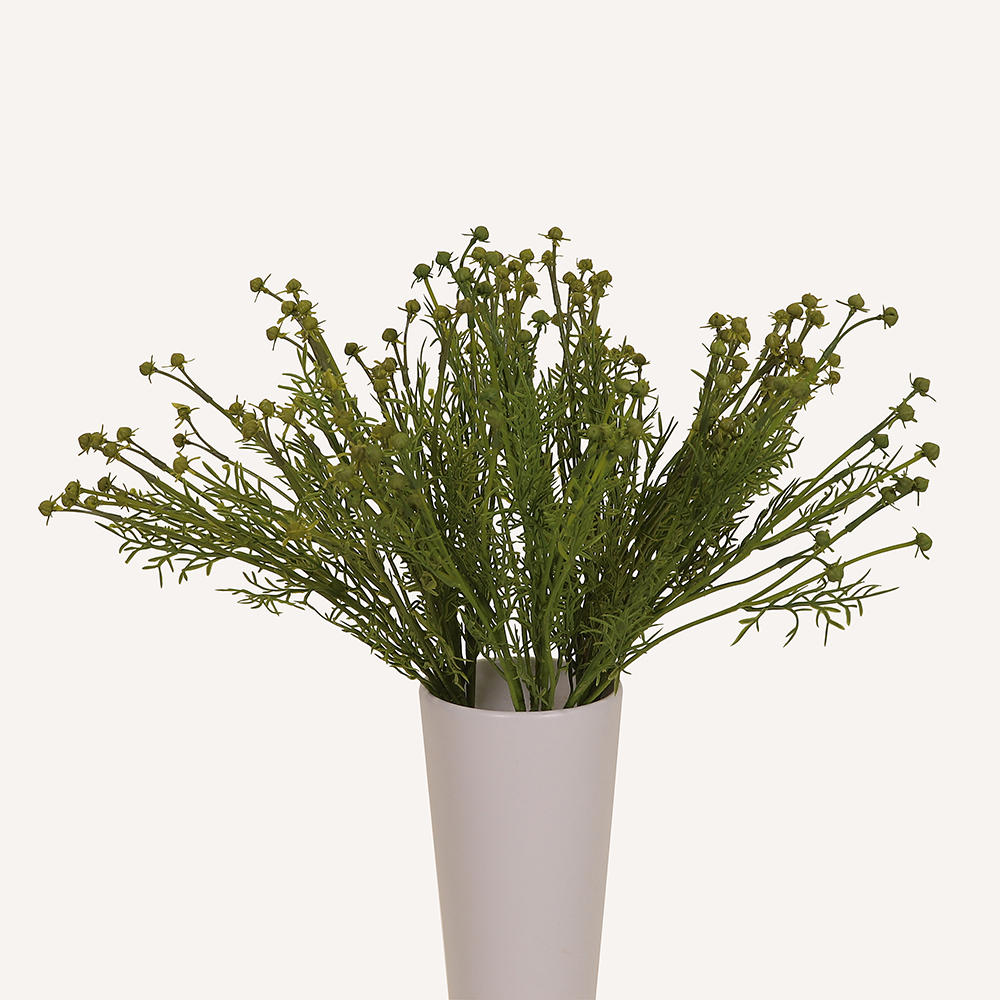 En elegant Gatkamomille snittgrönt, Konstgjord gatkamomille snittgrönt 50 cm hög med naturligt utseende och känsla. Detaljerad utformning med realistiskt bladverk. 