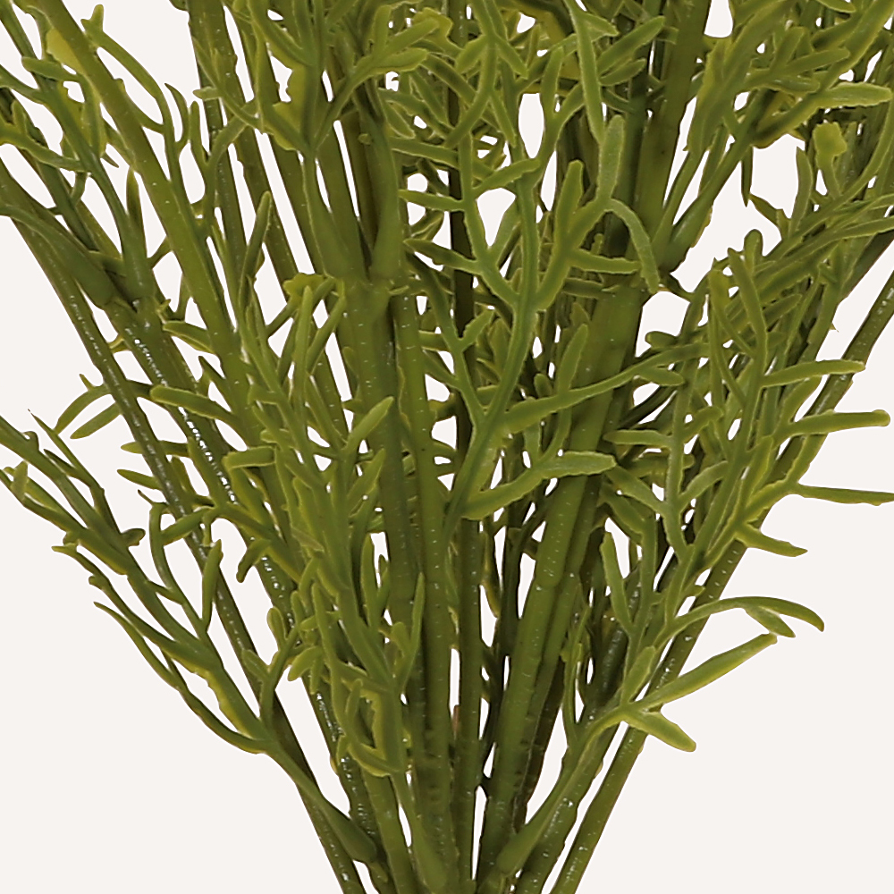 En elegant Gatkamomille snittgrönt, Konstgjord gatkamomille snittgrönt 50 cm hög med naturligt utseende och känsla. Detaljerad utformning med realistiskt bladverk. 2
