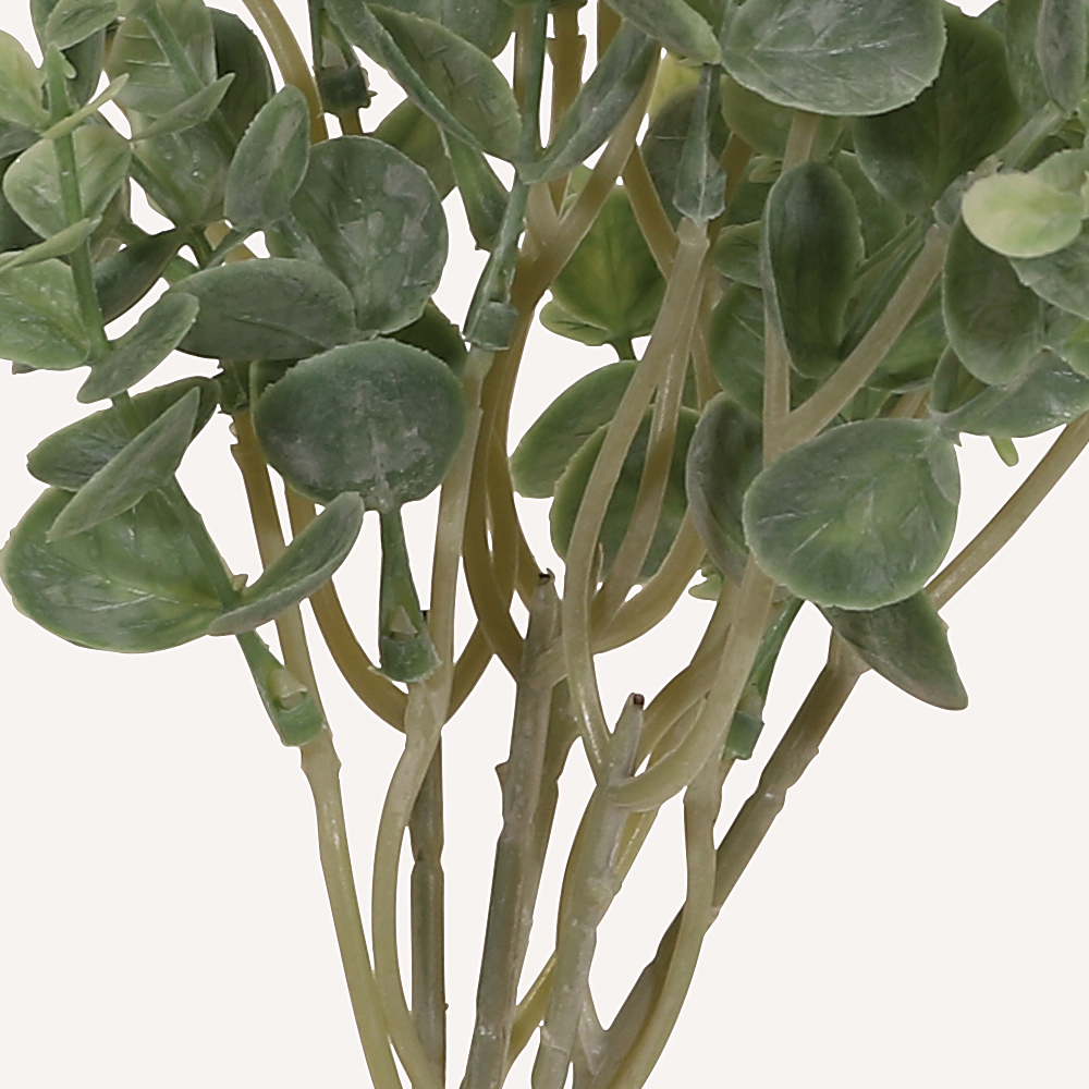 En elegant Eucalyptus snittgrönt, Konstgjord eucalyptus snittgrönt 51 cm hög med naturligt utseende och känsla. Detaljerad utformning med realistiskt bladverk. 2