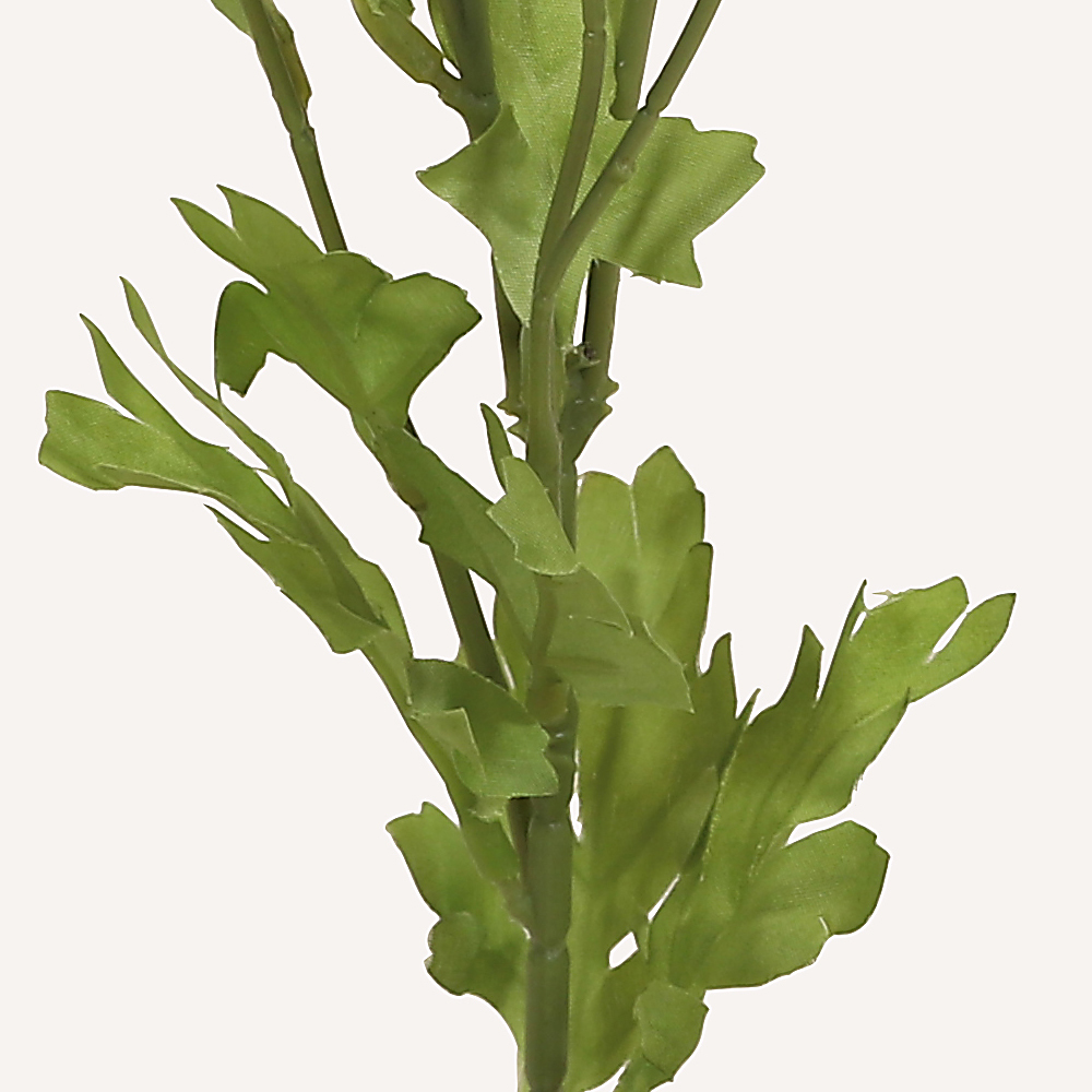 En elegant Tusensköna gul Daisy, Konstgjord tusensköna 53 cm hög med naturligt utseende och känsla. Detaljerad utformning med realistiskt bladverk. 