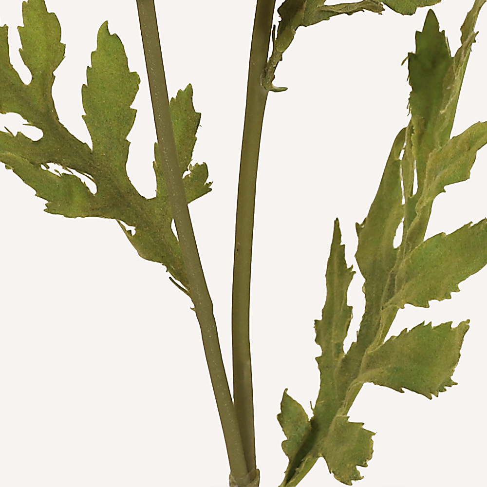 En elegant Vallmo orange Poppy, Konstgjord vallmo 60 cm hög med naturligt utseende och känsla. Detaljerad utformning med realistiskt bladverk. 