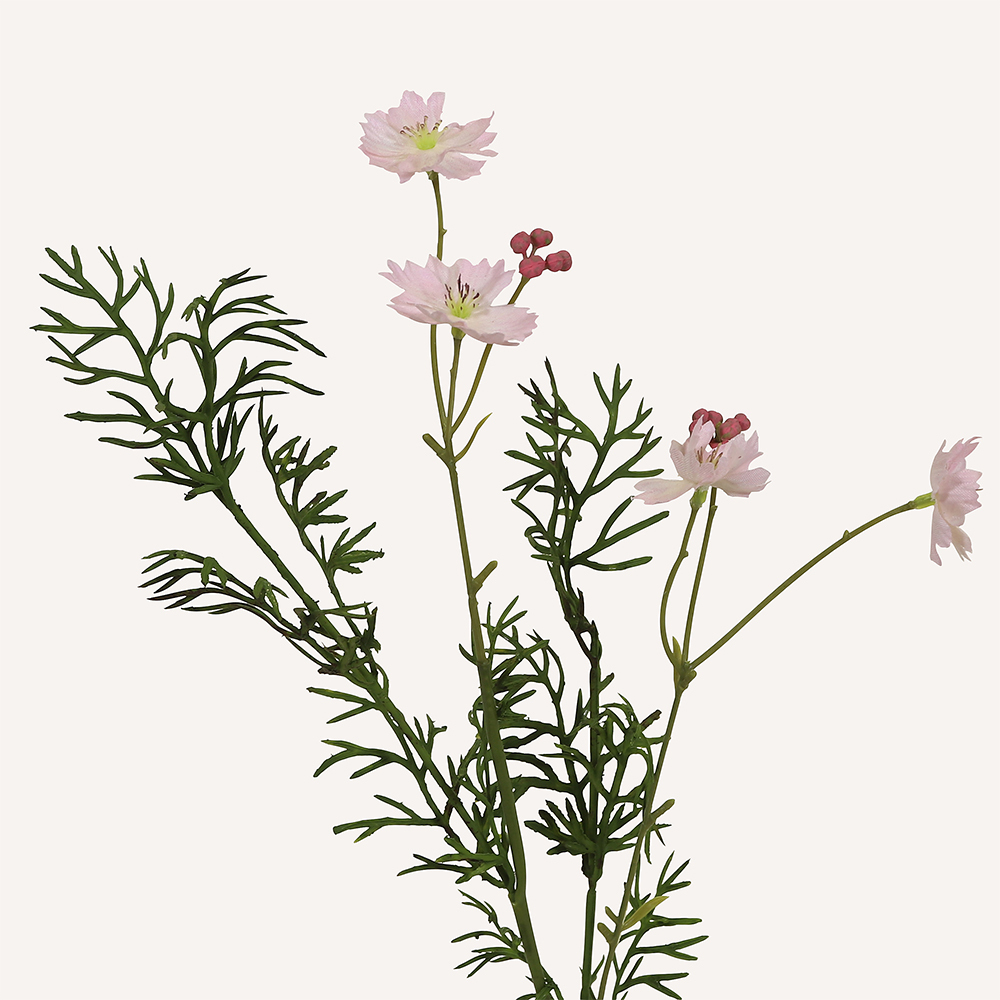 En elegant Tulpanbukett rosa och lila Lisse, Konstgjord blombukett med 14 blommor och snittgrönt med naturligt utseende och känsla. Detaljerad utformning med realistiskt bladverk. 3