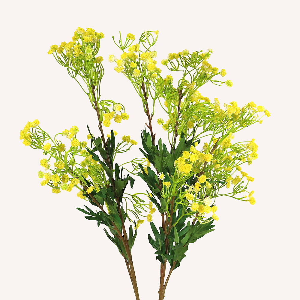 En elegant Hundkäx snittgrönt, Konstgjord hundkäx snittgrönt 70 cm hög med naturligt utseende och känsla. Detaljerad utformning med realistiskt bladverk. 