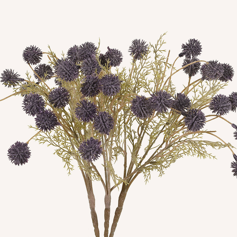 En elegant Melaleuca lila snittgrönt, Konstgjord melaleuca snittgrönt 38 cm hög med naturligt utseende och känsla. Detaljerad utformning med realistiskt bladverk. 