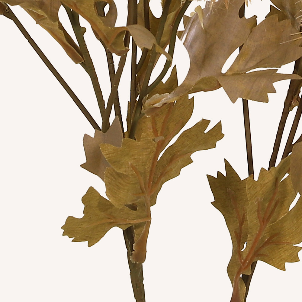 En elegant Martorn beige snittgrönt, Konstgjord martorn snittgrönt 50 cm hög med naturligt utseende och känsla. Detaljerad utformning med realistiskt bladverk. 